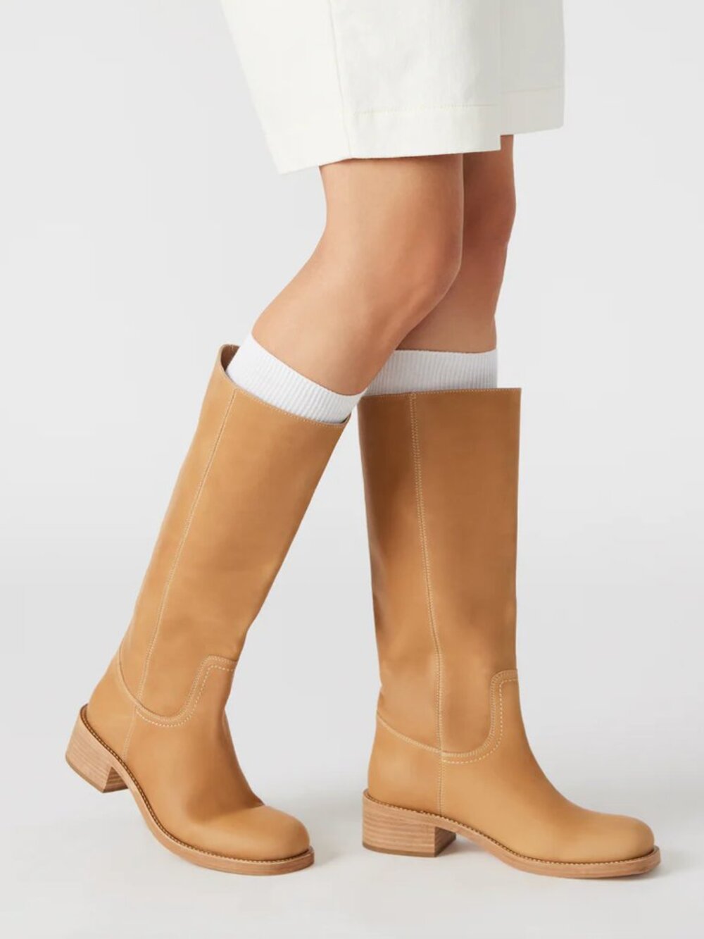 NWOT Steve Madden Riggs Boot - Size 10 - Banana Leather